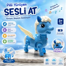 Pozart Yürüyen At Pilli Sesli ve Işıklı