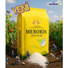 Mebor Meborin 10-0-10 +3b +5zn Nk Gübresi (10 Kg)