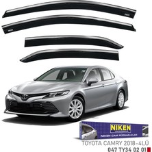 Niken Toyota Camry 2018-  KROMLU Cam Rüzgarlığı