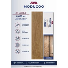 Moducoo Ham Tik Kendinden Yapışkanlı Pvc Parke 6,689 M² Su Geçirmez