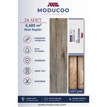 Moducoo Loft Çam Kendinden Yapışkanlı Pvc Parke 6,689 M² Su Geçirmez