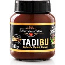 Abdurrahman Tatlıcı Tadıbu Bitter Kakaolu Fındık Ezmesi – 330 gr