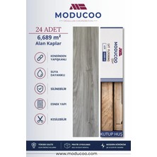 Moducoo Kutup Huş Kendinden Yapışkanlı Pvc Parke 6,689 M² Su Geçirmez