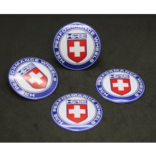 Jant Göbek Arma Ithal Metal Sticker Hre Dizayn