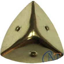 Evimdeyokyok Dekoratif, Kutu, Sandık Köşesi - 45X28 Mm, Büyük, Sarı, 100 Adet