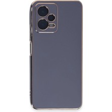 Ata Store Redmi Note 12 Pro Plus Kılıf Volet Silikon - Mavi