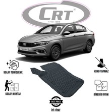 Fiat Egea 2015 ve Sonrası Tek Sol 3D Araca Özel Paspas