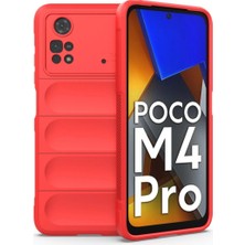 Ata Store Poco M4 Pro 4g Kılıf Optimum Silikon - Kırmızı