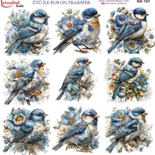 İstanbul Hobi Ütü ile Rub On Transfer Kağıdı 30X30CM RB-797