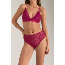 Lovely Things Angel Dantelli Cheeky Külot - Fuşya