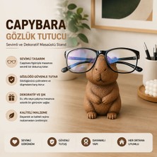 Memania Co Capybara Gözlük Tutucu – Sevimli ve Dekoratif Masaüstü Stand