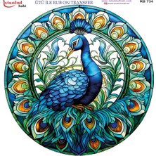 İstanbul Hobi Ütü ile Rub On Transfer Kağıdı 30X30CM RB-734
