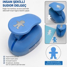 Mçb Group Südor Insan Şekilli Şekilli Delgeç Orta Boy Fon Kartonu Kağıt Eva Delgeç |scrapbook Hobi Delgeci