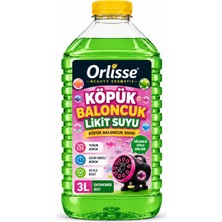 Orlisse Beauty Cosmetic Orlisse 3 L Ekonomik Boy Köpük Baloncuk Likit Suyu - Yoğun ve Uzun Süreli Köpük