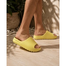 RS Riva Shoes Unisex Kalın Taban Yumuşak Eva Günlük Banyo Havuz Plaj Terliği