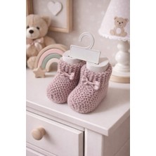 Incibaby Örgü Bebek Patik Yenidoğan Hediyelik