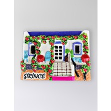 Mundy Şirince Polyester Kabartmalı Magnet 7X5CM Dekoratif Hediyelik Buzdolabı Süsü (KOD:1433)