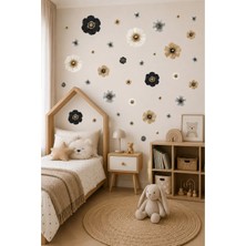 KutuTR 50X100 cm Kendinden Yapışkanlı Duvar Stickerı – Çocuk Odası, Bebek Odası ve Ev Dekorasyonu Için Dekoratif Duvar Süsü