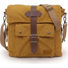 Old Cotton Cargo Postacı Omuz Kanvas Tablet Evrak Laptop Okul Notebook Çantası – 7170