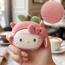Caseonn Huawei Freeclip 1 Kılıf Karakter Figürlü Tüylü Hllo Ktty