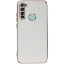 Ata Store Redmi Note 8 Kılıf Volet Silikon - Beyaz