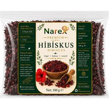 Narex Hibiskus 100 gr Doğal Kurutulmuş Hibiskus Çiçeği Yeni Mahsul Bitki Çayı