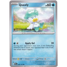 Quaxly 049/193 - Paldea Evolved - Pokemon Kartı (Mint)