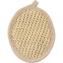 Popüler Sepet Sisal Ped Yüz Vücut Oval Lif & Selülit Karşıtı Banyo Lifi Karma Ciltler Için