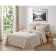 Cosibello Home 4 Katlı Kare Desen %100 Pamuk Pike Çift Kişilik 230X240