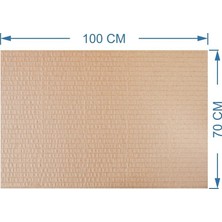 Yılhan Ambalaj Oluklu Mukavva Karton Levha 70X100 cm 6 mm 10 Adet | Maket, Okul Projesi, Puzzle, Tuval, Çerçeve, Paketleme