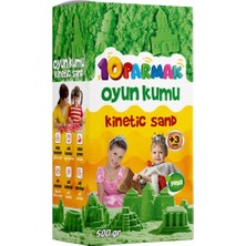 Ecoflex 10 Parmak Renkli Oyun Kumu (500GR)