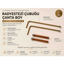 HB Natural Radyestezi Çubuğu (Bakır ve Pirincin Muhteşem Uyumu)