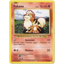 Growlithe #17 (Fukano) - Pokemon Almanca Evolutions - Pokemon Kartı (Nm- Near Mint)