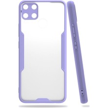sbodurhome Realme C15 Kılıf Platin Silikon - Lila