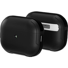 Ata Store Airpods Pro 2 (2.nesil) Mo-A8 Armor Kılıf - Siyah