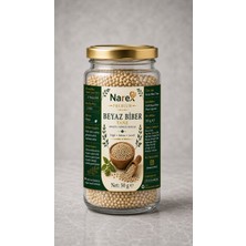 Narex Premium Beyaz Biber Tane 50 gr Cam Kavanoz Doğal Baharat