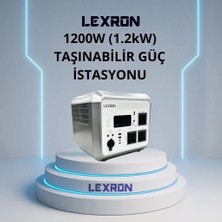 Lexron 1200W (1.2kw) Taşınabilir Güç Istasyonu