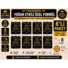 Kervancıoğlu Kuvvet Macunu Bitkisel Atom Güç Enerji ve Performans Desteği (17gr x 8 Şişe)