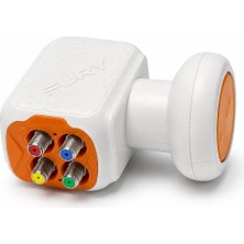 Fury SP-300 Quattro Santral Lnb Full Hd 4K Universal Ku Band Uydu Lnb