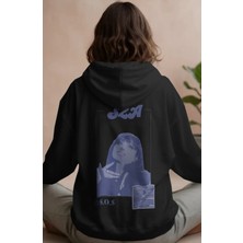 Sevbano Sza Rapper Şarkıcı Sırt Baskılı Unisex Oversize Premium Hoodie