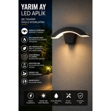 Ledmaks Yarım Ay LED Aplik