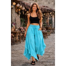 Han Tekstil Collection Otantik Bol Paça şalvar Pantolon