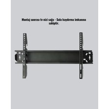Dinç Store 44 32-65” Tv Duvar Askı Braketi 75 kg Kapasiteli Anti Statik Boya