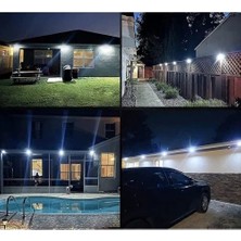 Dinç Store 44 100 LED Dış Mekan Solar Aydınlatma Fotoselli Solar Lamba