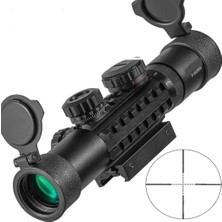Dinç Store 44 C39X26EG   Raylı Çift Işıklı  Dürbünü  11MM/22MM