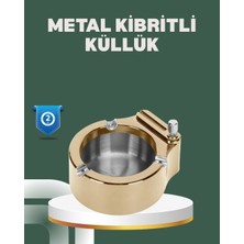 Tios Shop Krm Yeniden Doldurulabilir Çakmaklı Küllük Dayanıklı Yapı Krm