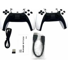 Dinç Store 44 2.4 Ghz Oyun Konsolu Çift Konsol 4K Ultra Hd Game Stick