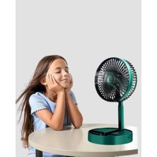 Dinç Store 44 Katlanabilir Mini Fan – 3 Kademeli Soğutma, Şarjlı