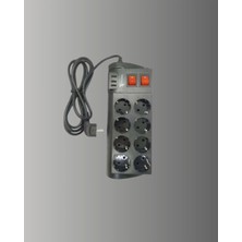 Dinç Store 44 Termal Korumalı 8 Prizli 3 Usb’li Uzatma Kablosu