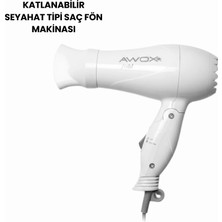 Tios Shop Krm Mini Fön Beyaz Krm